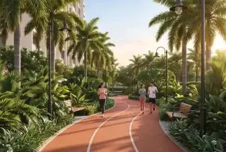 Jogging Track at Shree Sai Vana Veda